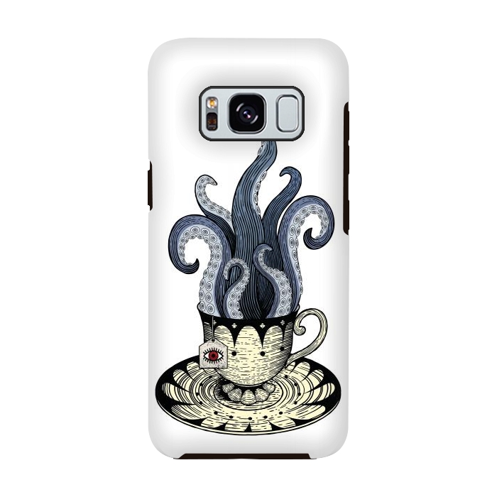 Galaxy S8 StrongFit Kraken tea by Laura Nagel