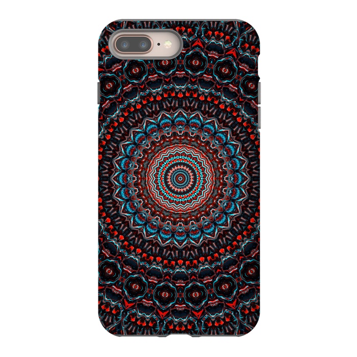 iPhone 7 plus StrongFit Abstract Mandala by Art Design Works