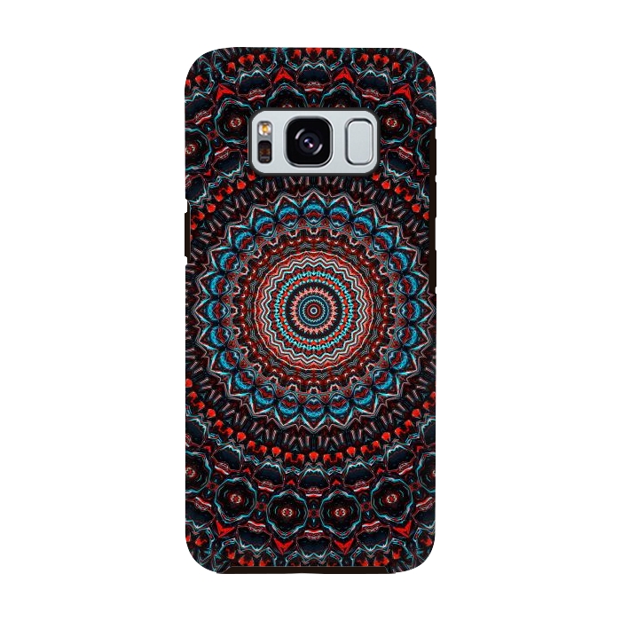 Galaxy S8 StrongFit Abstract Mandala by Art Design Works