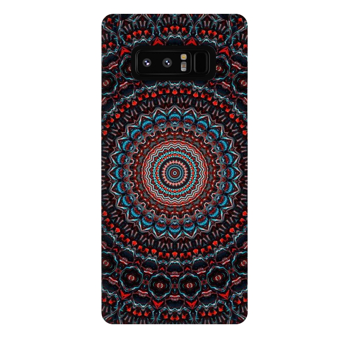 Galaxy Note 8 StrongFit Abstract Mandala by Art Design Works