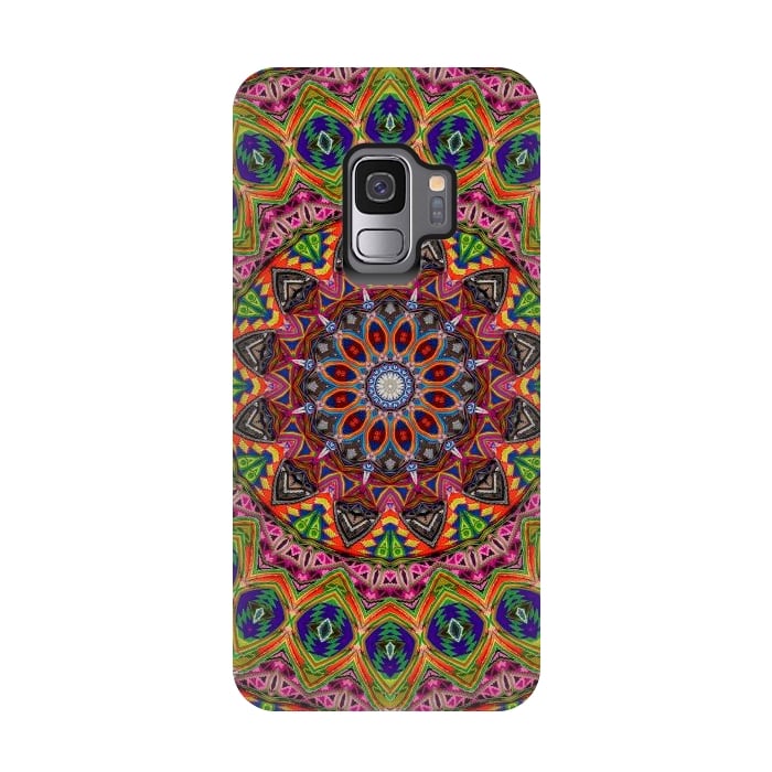 Galaxy S9 StrongFit Cherga Mandala I by Art Design Works