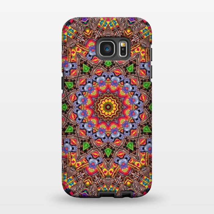 Galaxy S7 EDGE StrongFit Cherga Mandala II by Art Design Works