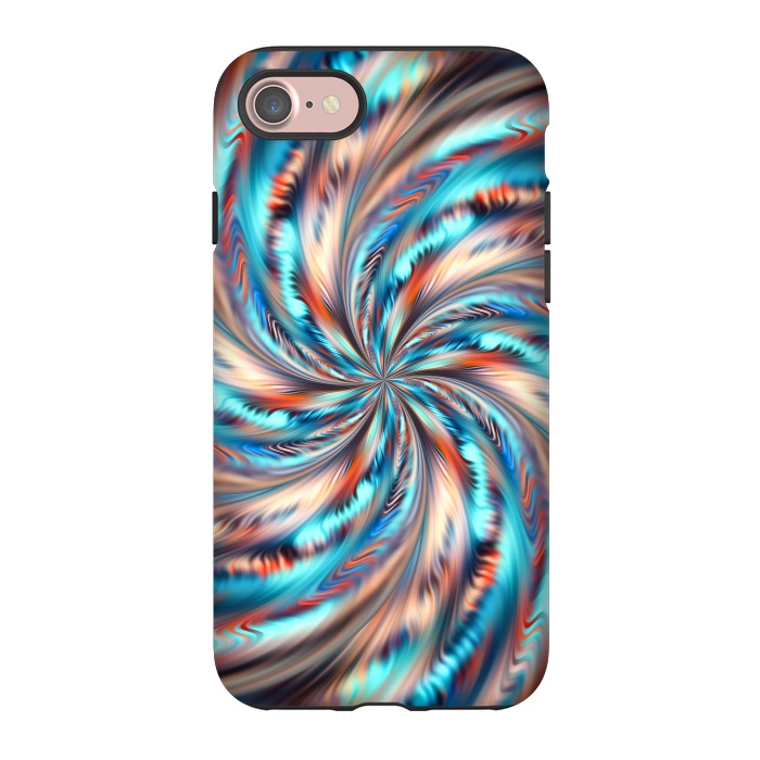 iPhone 7 StrongFit Abstract Swirl by Art Design Works