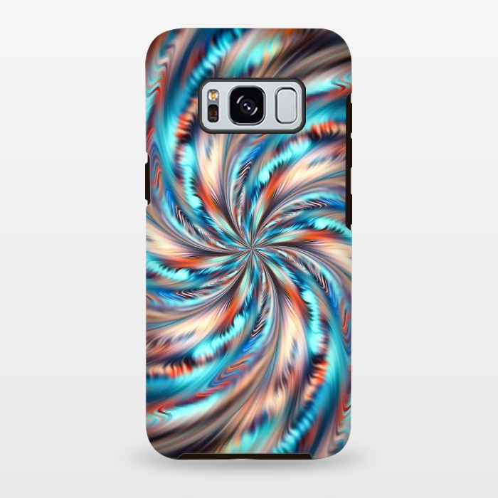 Galaxy S8 plus StrongFit Abstract Swirl by Art Design Works