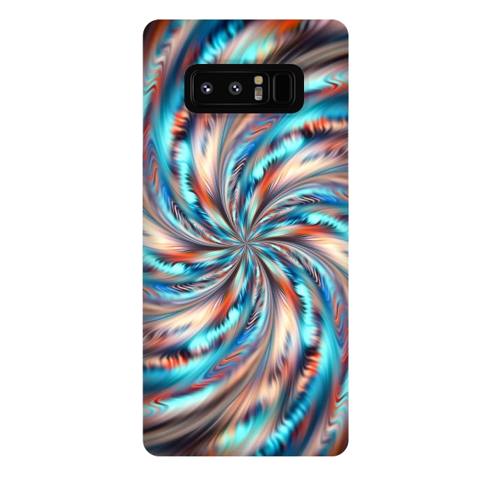 Galaxy Note 8 StrongFit Abstract Swirl by Art Design Works