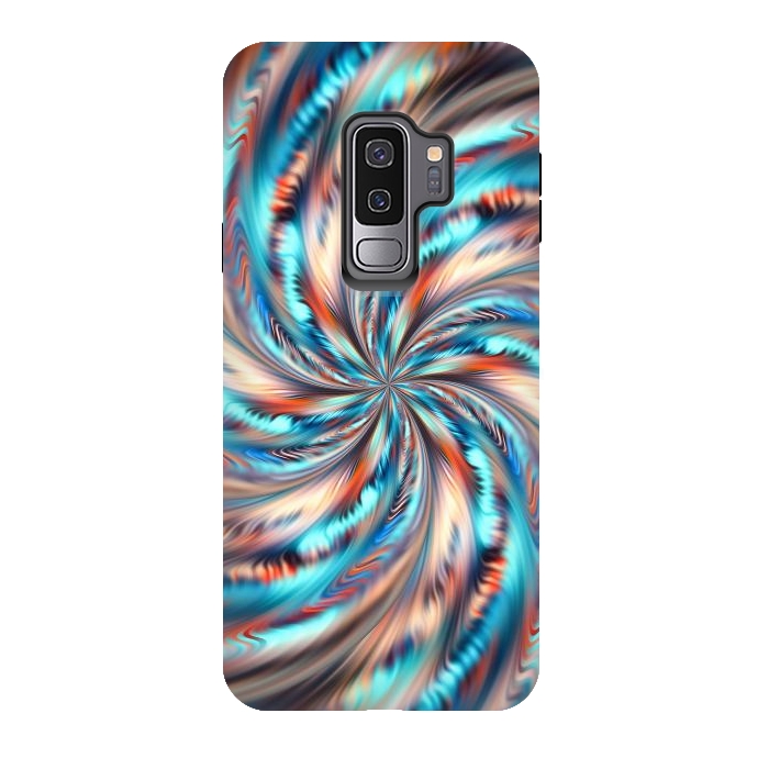 Galaxy S9 plus StrongFit Abstract Swirl by Art Design Works