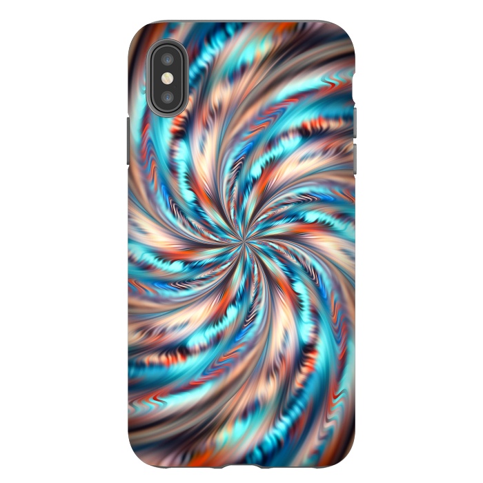 iPhone Xs Max StrongFit Abstract Swirl by Art Design Works