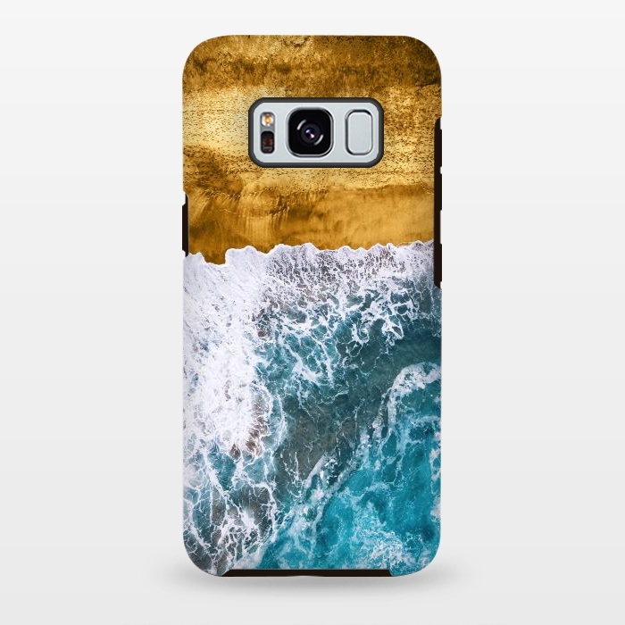 Galaxy S8 plus StrongFit Tropical XVI - Golden Beach by Art Design Works