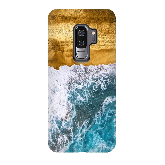 Galaxy S9 plus StrongFit Tropical XVI - Golden Beach by Art Design Works