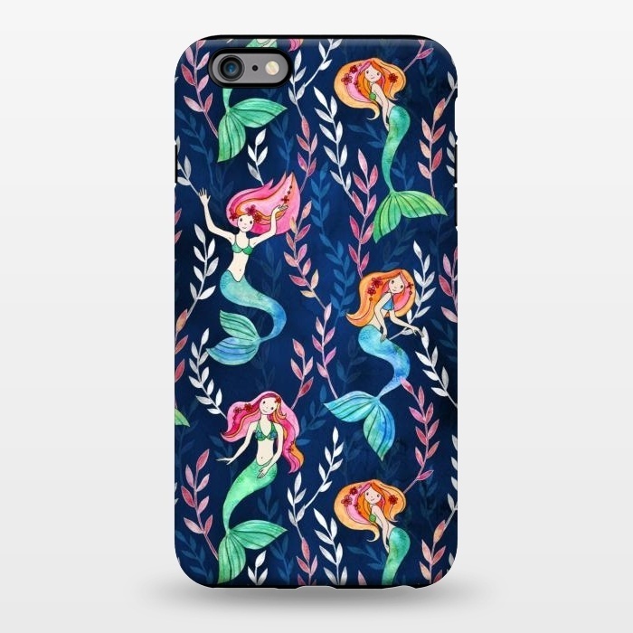 iPhone 6/6s plus StrongFit Little Merry Mermaids by Micklyn Le Feuvre