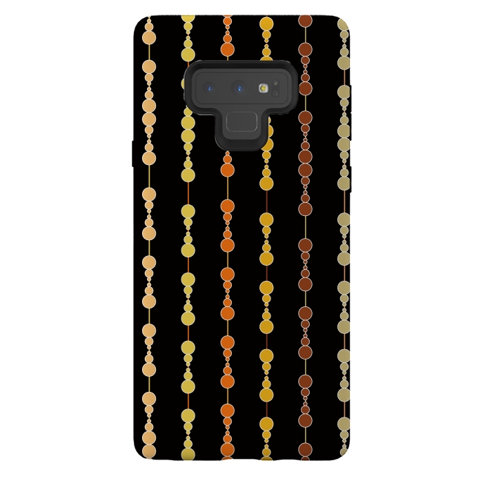 Galaxy Note 9 StrongFit Multi-faceted decorative lines 2 by Bledi