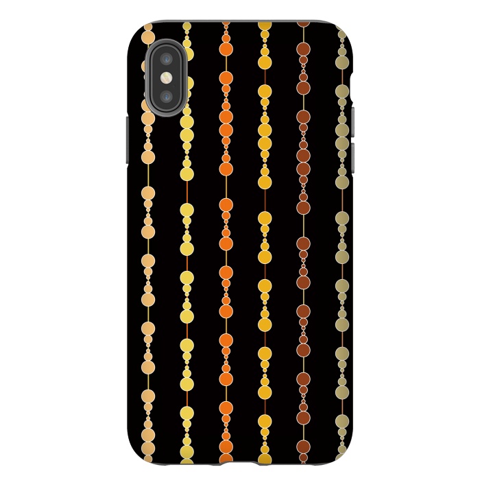 iPhone Xs Max StrongFit Multi-faceted decorative lines 2 by Bledi