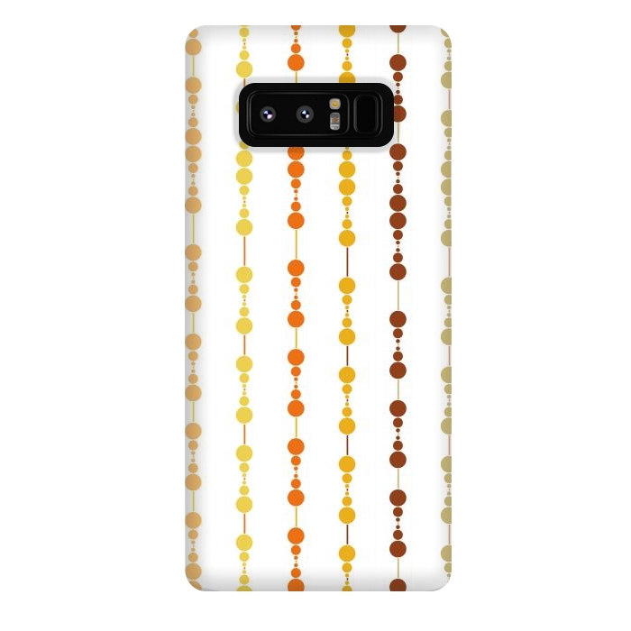 Galaxy Note 8 StrongFit Multi-faceted decorative lines 3 by Bledi