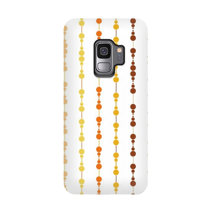 Galaxy S9 StrongFit Multi-faceted decorative lines 3 by Bledi