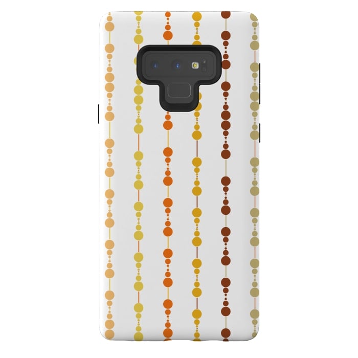 Galaxy Note 9 StrongFit Multi-faceted decorative lines 3 by Bledi