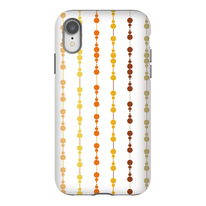 iPhone Xr StrongFit Multi-faceted decorative lines 3 by Bledi