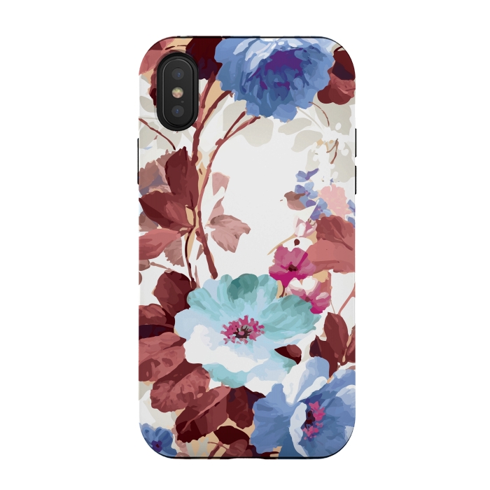 iPhone Xs / X StrongFit The perfect flowers for me 3 by Bledi