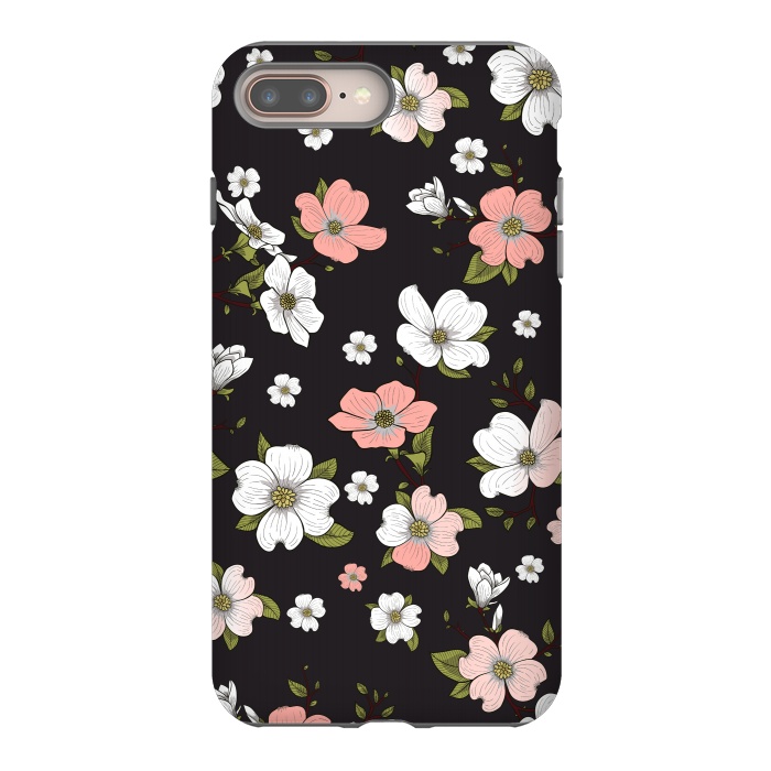iPhone 7 plus StrongFit Lovable Flowers 2 by Bledi