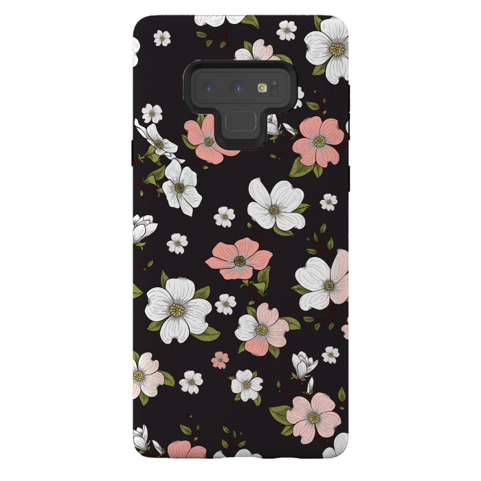 Galaxy Note 9 StrongFit Lovable Flowers 2 by Bledi