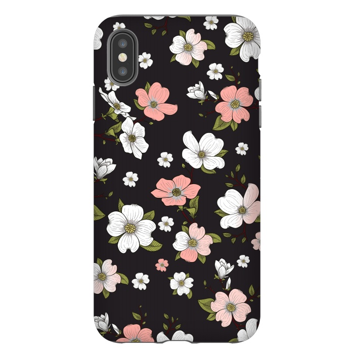 iPhone Xs Max StrongFit Lovable Flowers 2 by Bledi