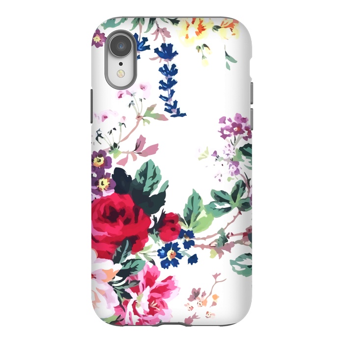 iPhone Xr StrongFit Bouquets with roses 3 by Bledi
