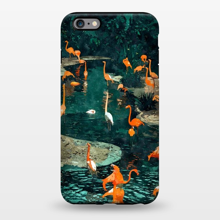 iPhone 6/6s plus StrongFit Flamingo Creek by Uma Prabhakar Gokhale