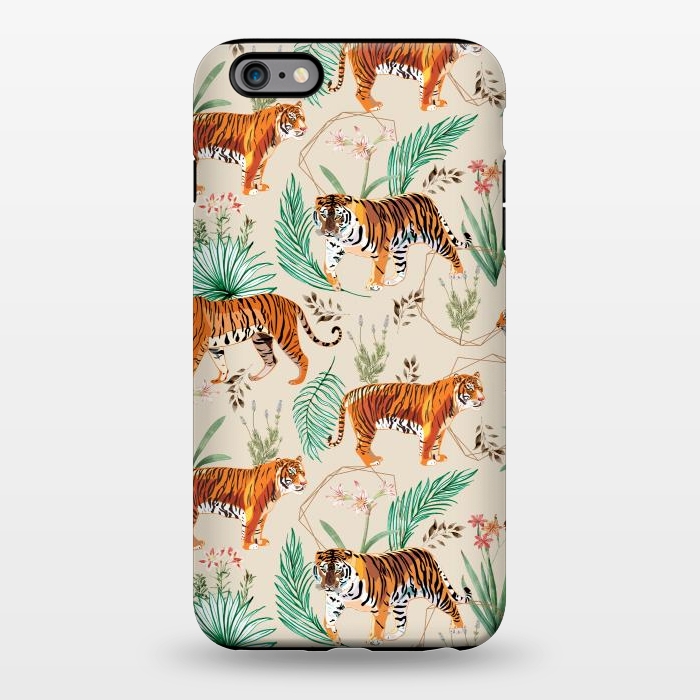 iPhone 6/6s plus StrongFit Tropical and Tigers by Uma Prabhakar Gokhale