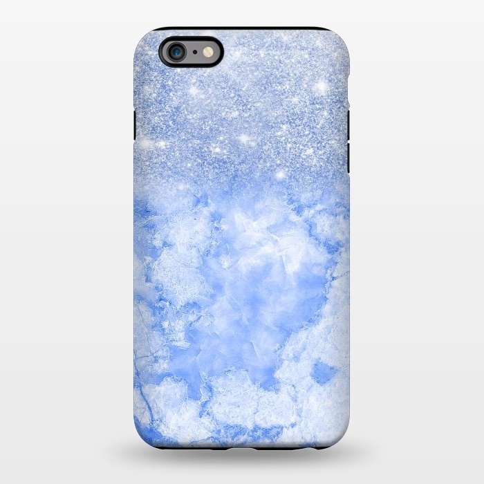 iPhone 6/6s plus StrongFit Glitter on Sky Blue Agate by  Utart
