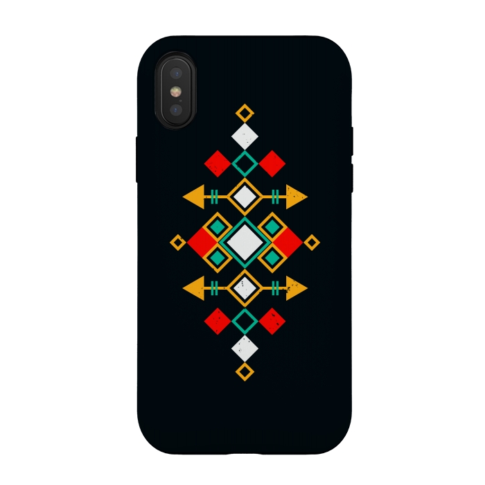iPhone Xs / X StrongFit mexican aztec by TMSarts