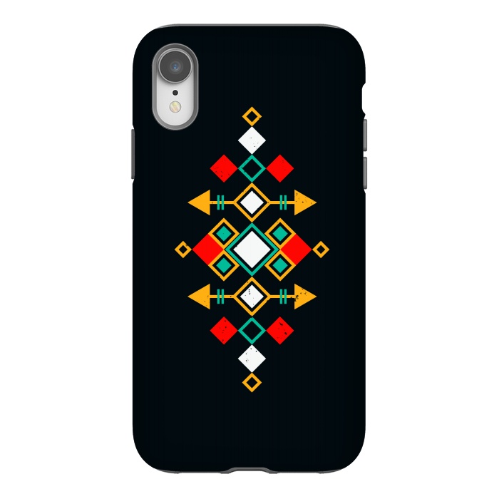iPhone Xr StrongFit mexican aztec by TMSarts