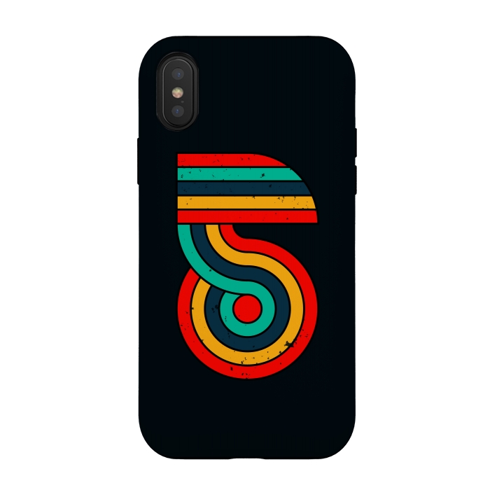 iPhone Xs / X StrongFit five tribal by TMSarts