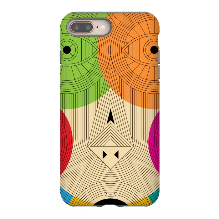 iPhone 7 plus StrongFit masque aztec by TMSarts