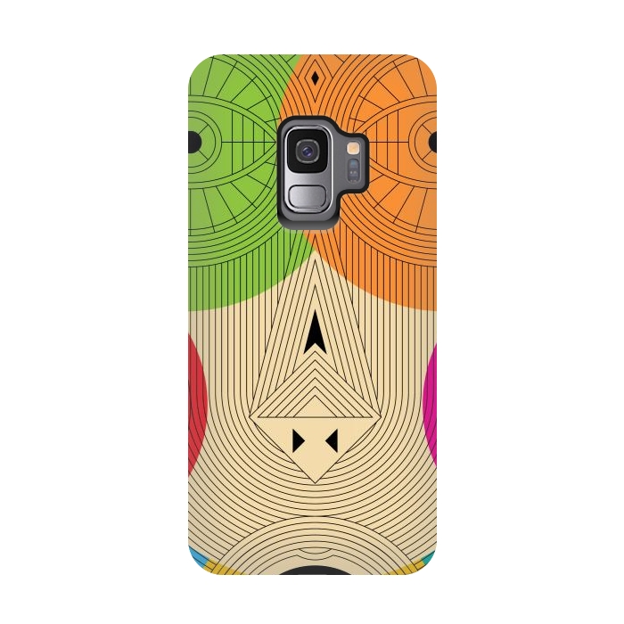 Galaxy S9 StrongFit masque aztec by TMSarts
