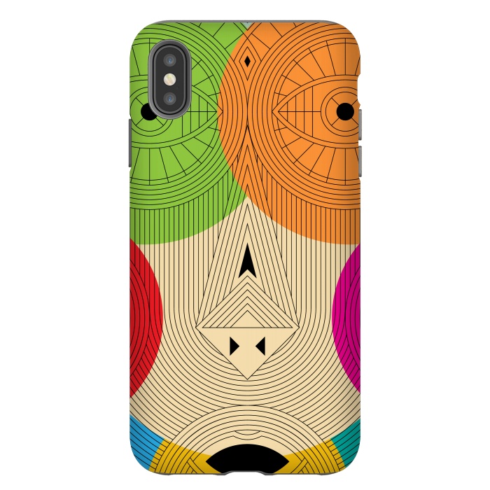 iPhone Xs Max StrongFit masque aztec by TMSarts