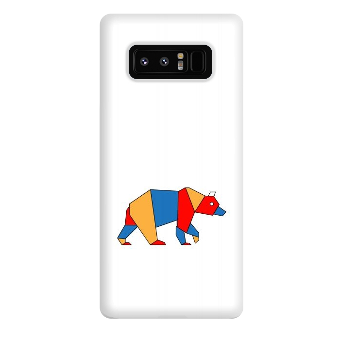 Galaxy Note 8 StrongFit bear geometric by TMSarts