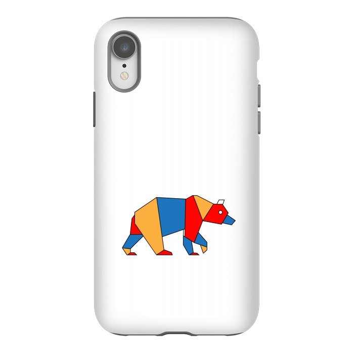 iPhone Xr StrongFit bear geometric by TMSarts