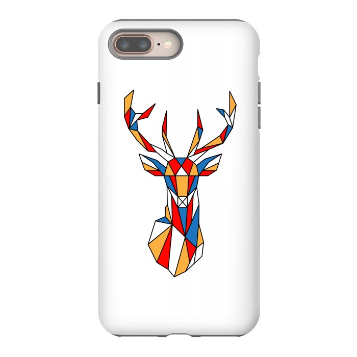 iPhone 7 plus StrongFit deer geometric by TMSarts