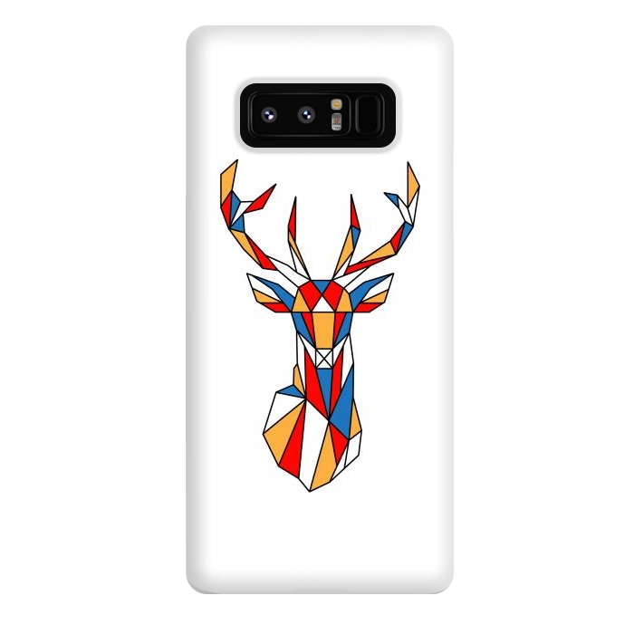 Galaxy Note 8 StrongFit deer geometric by TMSarts