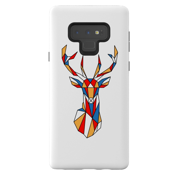 Galaxy Note 9 StrongFit deer geometric by TMSarts
