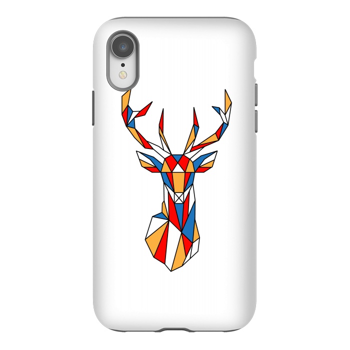 iPhone Xr StrongFit deer geometric by TMSarts