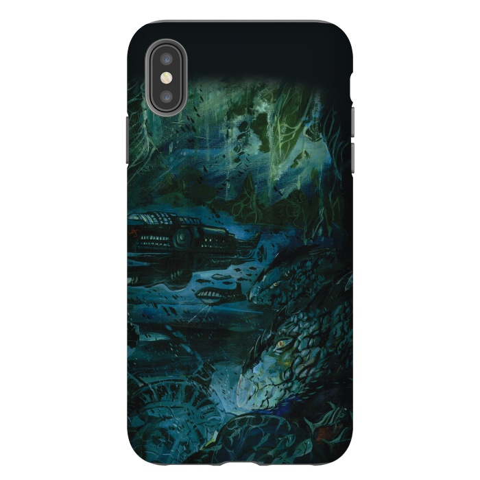 iPhone Xs Max StrongFit 20,000 Leagues Under the Sea by Max LeTamis
