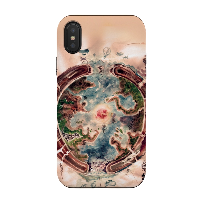 iPhone Xs / X StrongFit AGARTHA, Mitos and Legend's by Max LeTamis