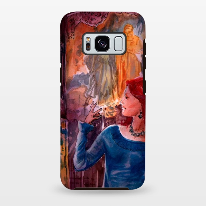 Galaxy S8 plus StrongFit Womans and Art by Max LeTamis