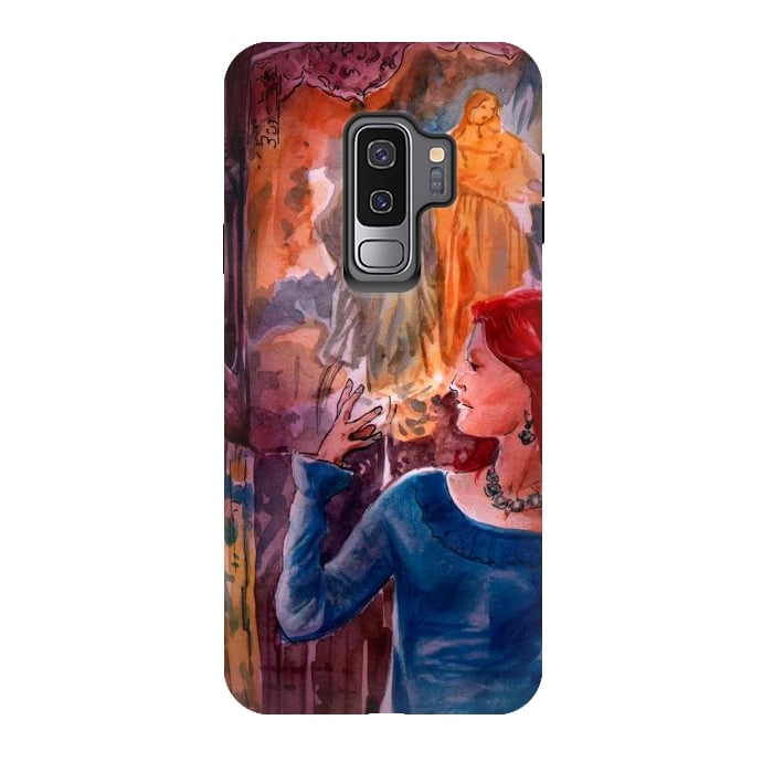 Galaxy S9 plus StrongFit Womans and Art by Max LeTamis