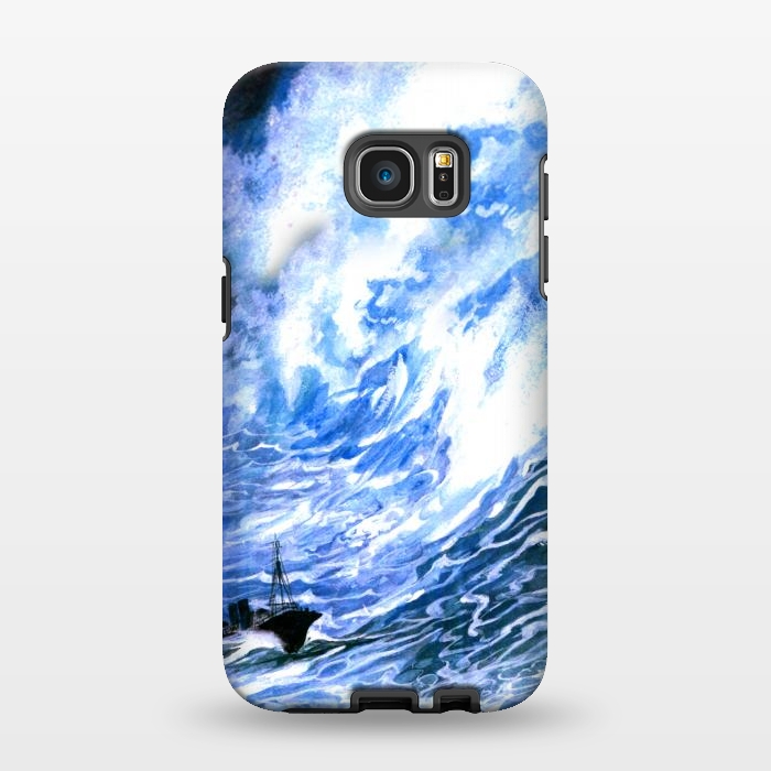 Galaxy S7 EDGE StrongFit Sea Strom by Max LeTamis