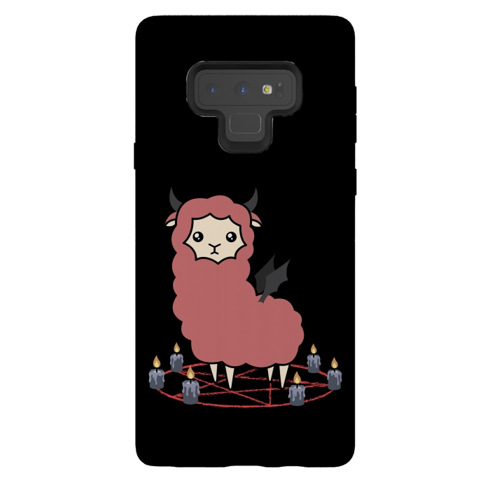Galaxy Note 9 StrongFit Llama demon by Laura Nagel