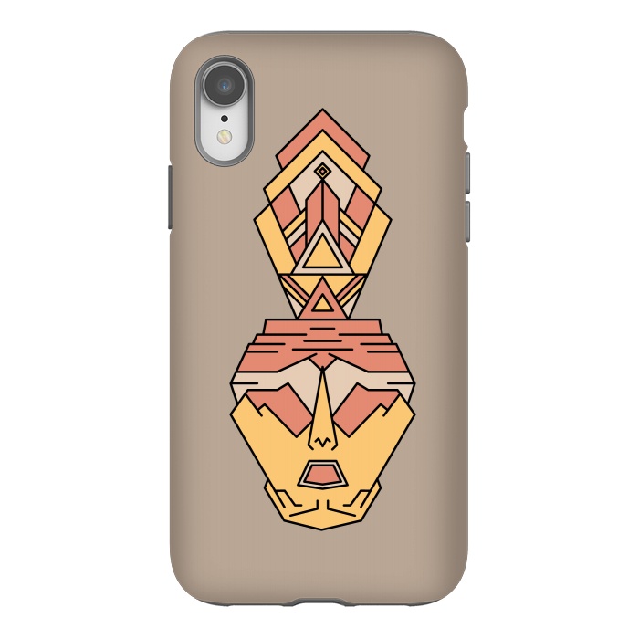 iPhone Xr StrongFit human aztec by TMSarts
