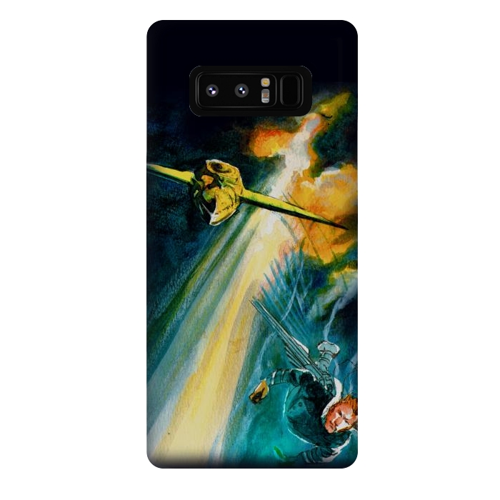 Galaxy Note 8 StrongFit Verne' World II by Max LeTamis
