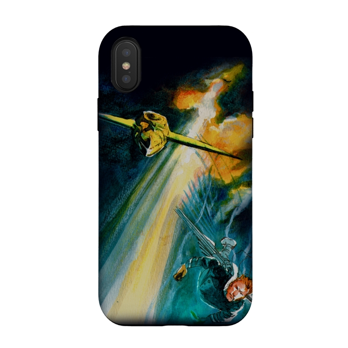 iPhone Xs / X StrongFit Verne' World II by Max LeTamis