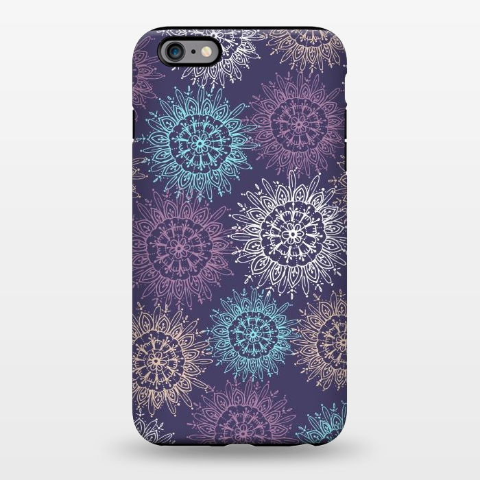 iPhone 6/6s plus StrongFit Purple Pattern  by Rose Halsey